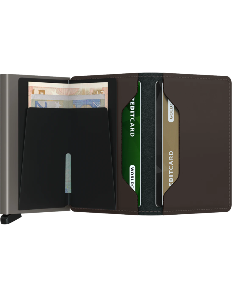 SECRID SLIM WALLET MATTE (TRUFFLE)