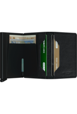 SECRID SLIM WALLET VEG TANNED LEATHER (BLACK-BLACK) SECRID SLIM WALLET VEG TANNED LEATHER (BLACK-BLACK)