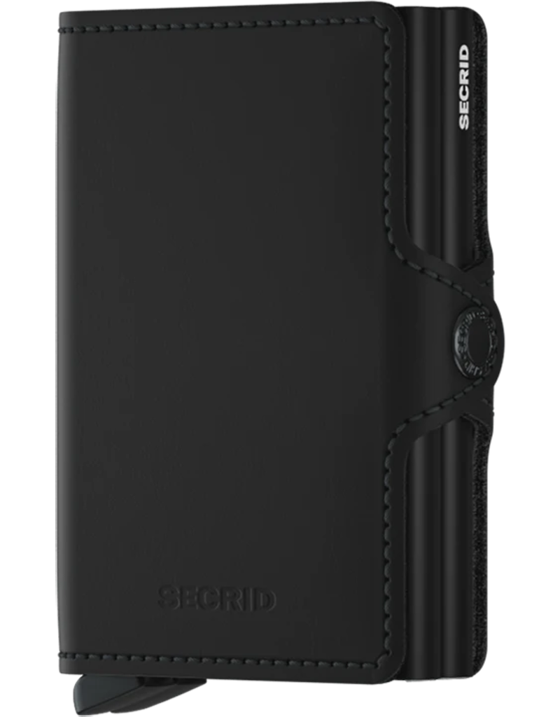 SECRID TWIN WALLET MATTE (BLACK)