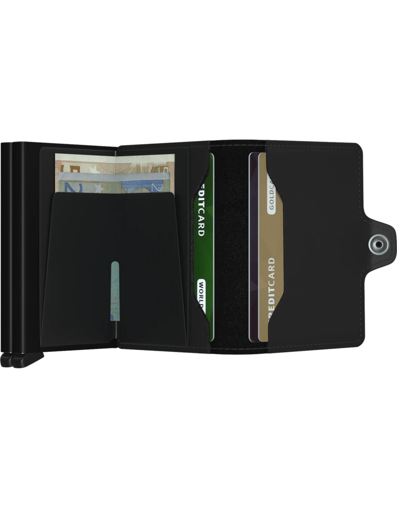 SECRID TWIN WALLET MATTE (BLACK)