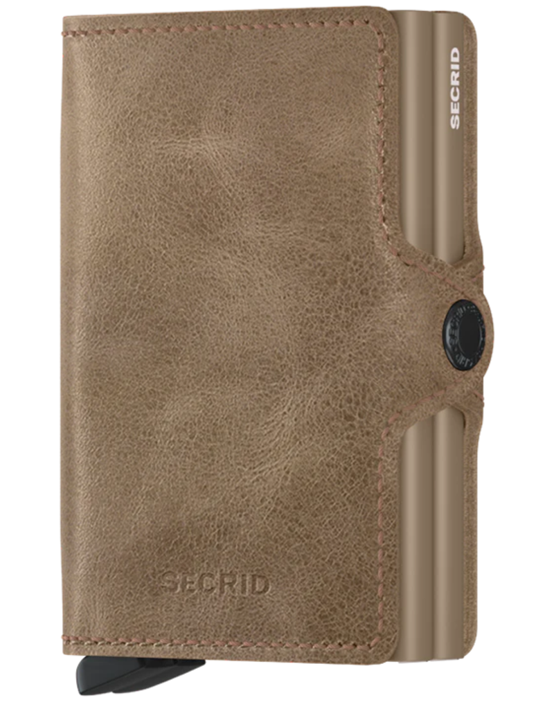 SECRID TWIN WALLET VINTAGE (TAUPE)