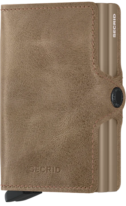 SECRID TWIN WALLET VINTAGE - TAUPE
