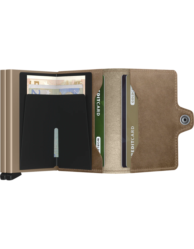 SECRID TWIN WALLET VINTAGE (TAUPE)
