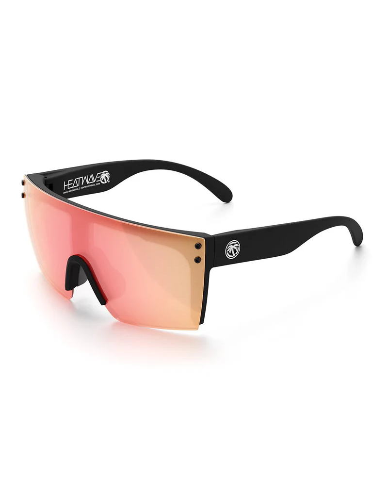 HEAT WAVE VISUAL H20 LAZER FACE (BLACK-ROSE GOLD POLARIZED)