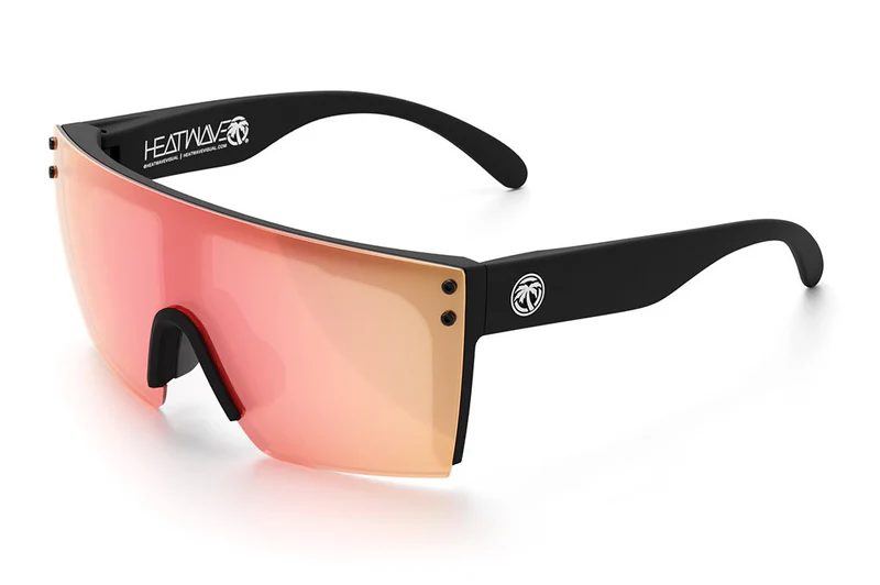 HEAT WAVE VISUAL H20 LAZER FACE - BLACK-ROSE GOLD POLARIZED