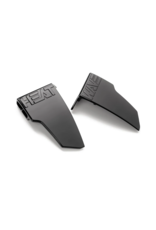 HEAT WAVE VISUAL LAZER FACE SIDE SHIELDS (BLACK)