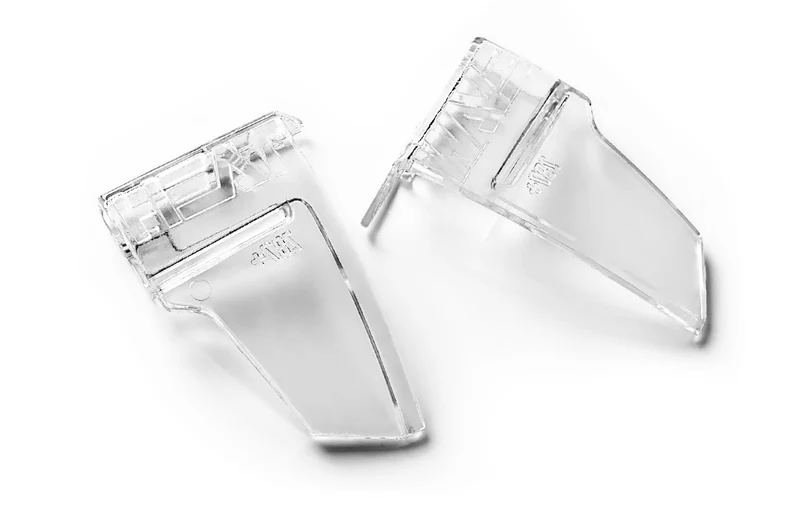 HEAT WAVE VISUAL LAZER FACE SIDE SHIELDS - CLEAR