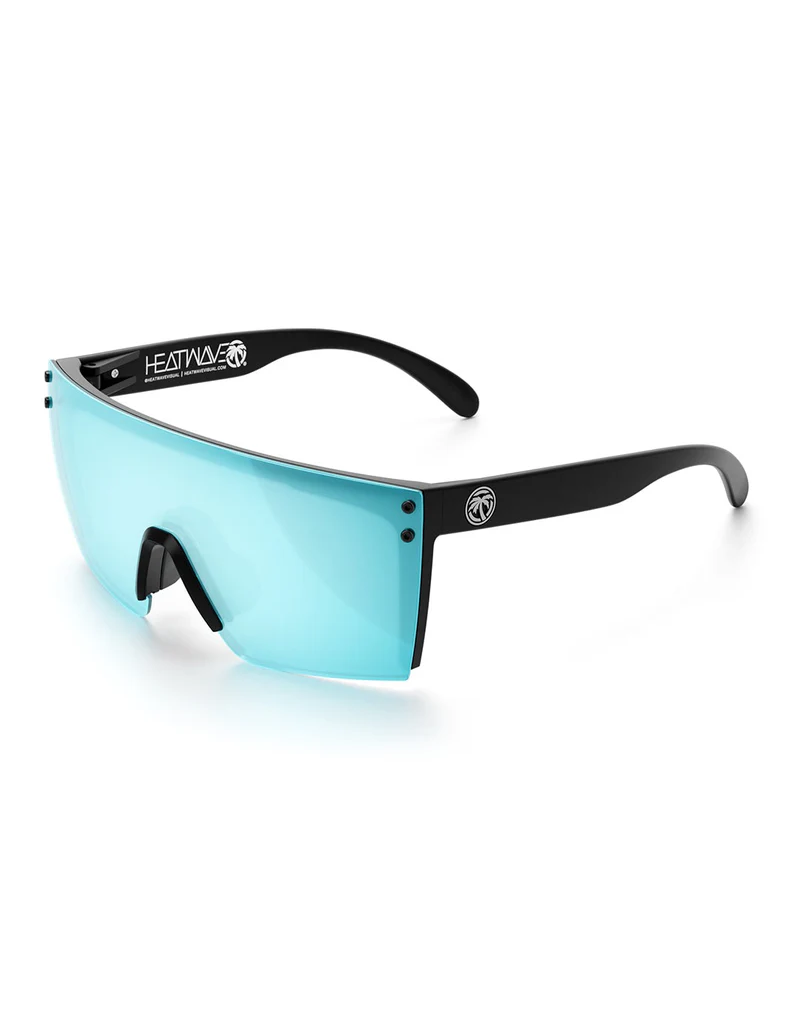 HEAT WAVE VISUAL LAZER FACE Z87 (BLACK-ARCTIC CHROME POLARIZED)