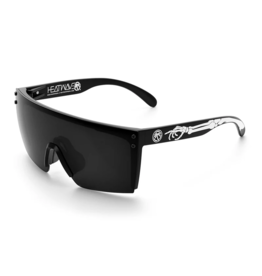 HEAT WAVE VISUAL LAZER FACE Z87 - BLACK-BLACK/BONES POLARIZED