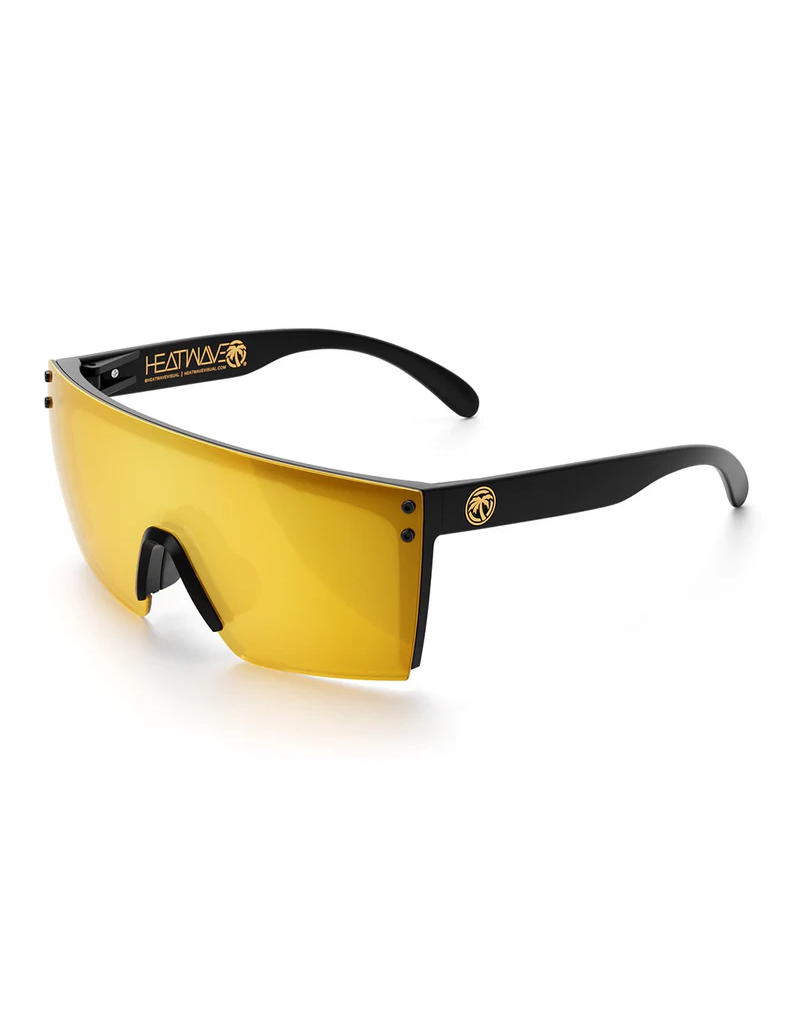 HEAT WAVE VISUAL LAZER FACE Z87 (BLACK-GOLD RUSH POLARIZED)