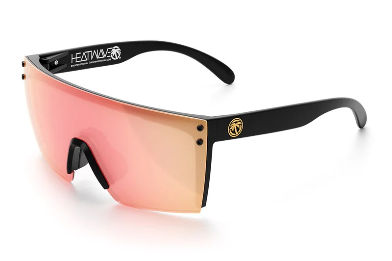 HEAT WAVE VISUAL LAZER FACE Z87 - BLACK-ROSE GOLD POLARIZED