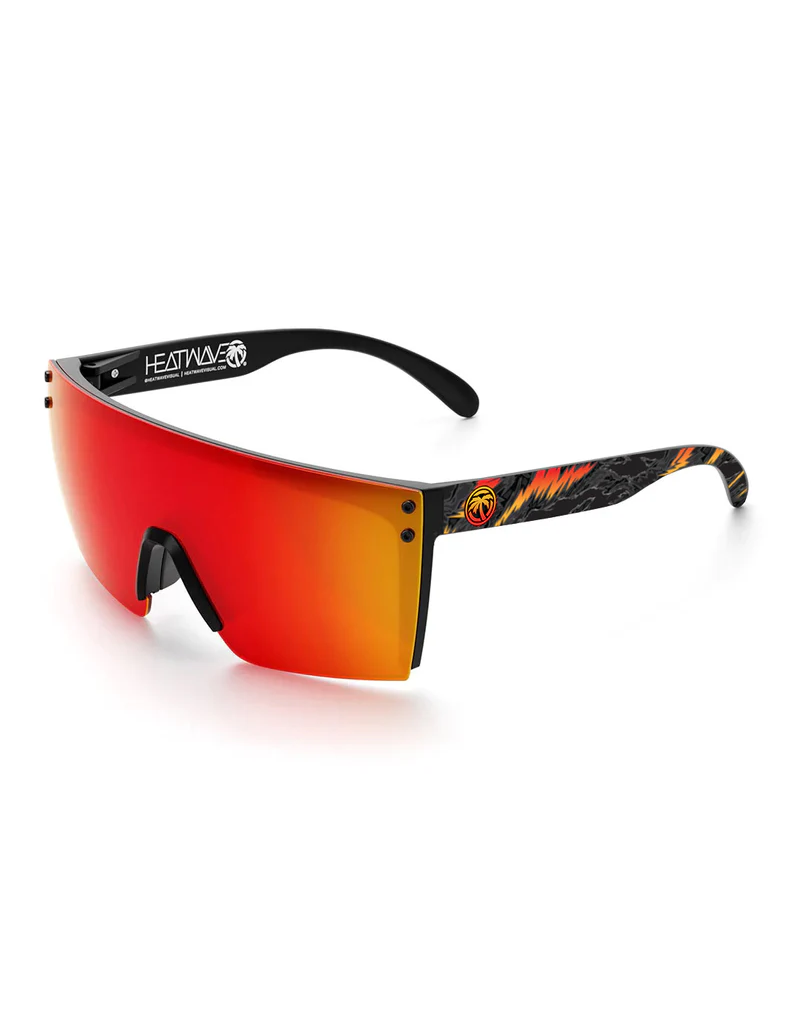HEAT WAVE VISUAL LAZER FACE Z87 (BLACK-SUNBLAST/HIGH VOLTAGE POLARIZED)