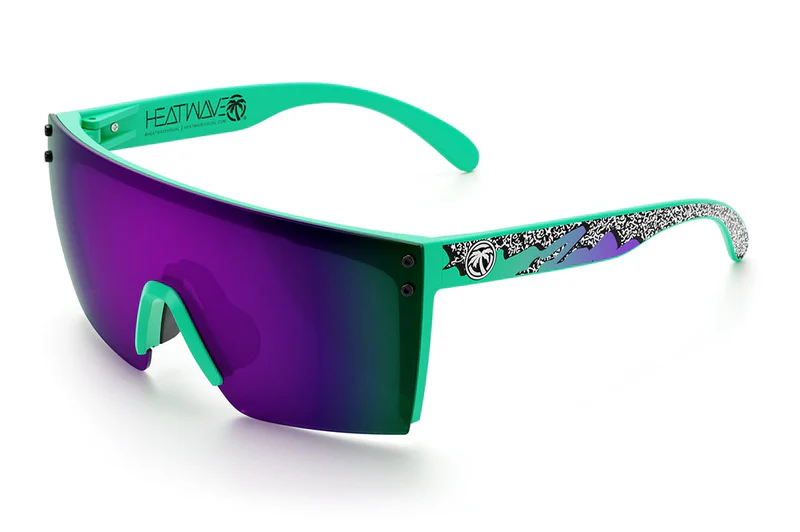 HEAT WAVE VISUAL LAZER FACE Z87 - GREEN-ULTRAVIOLET/SCRIBBLE POLARIZED