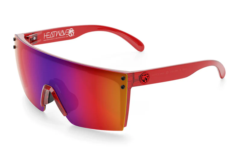 HEAT WAVE VISUAL LAZER FACE Z87 - NEON RED POLARIZED