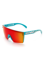 HEAT WAVE VISUAL LAZER FACE Z87 (TEAL-SUNBLAST/BOLT SMOKER POLARIZED)
