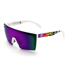 HEAT WAVE VISUAL LAZER FACE Z87 - WHITE-ULTRAVIOLET/BLURR POLARIZED