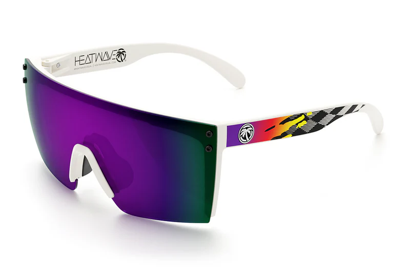HEAT WAVE VISUAL LAZER FACE Z87 - WHITE-ULTRAVIOLET/BLURR POLARIZED