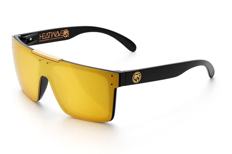 HEAT WAVE VISUAL QUATRO - BLACK-GOLD RUSH POLARIZED