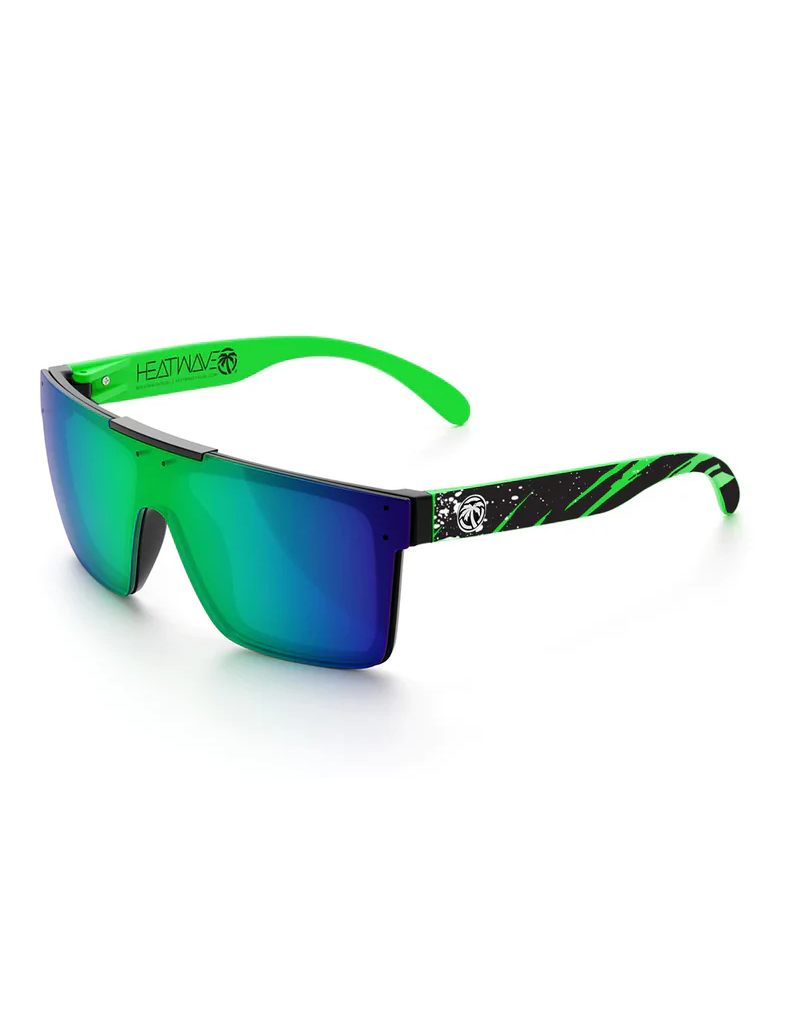 HEAT WAVE VISUAL QUATRO (BLACK-PIFF/AEROSOL GREEN POLARIZED)