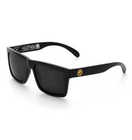 HEAT WAVE VISUAL VISE - BLACK-BLACK/GOLD EMBLEM POLARIZED