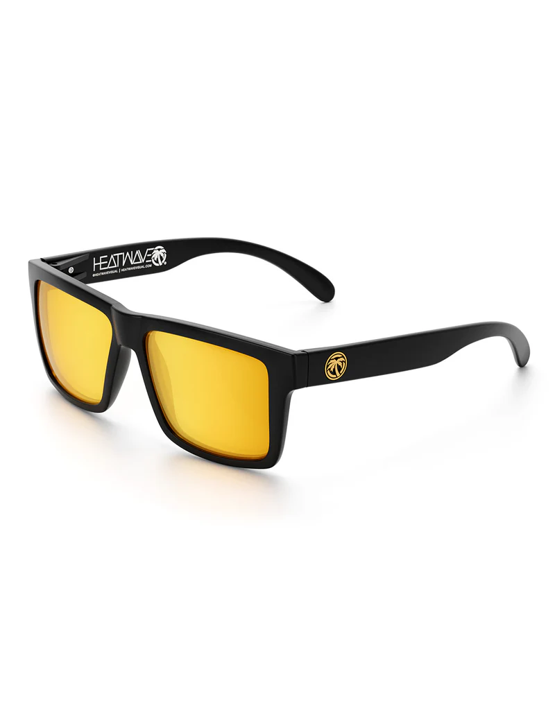 HEAT WAVE VISUAL VISE (BLACK-GOLD RUSH POLARIZED)