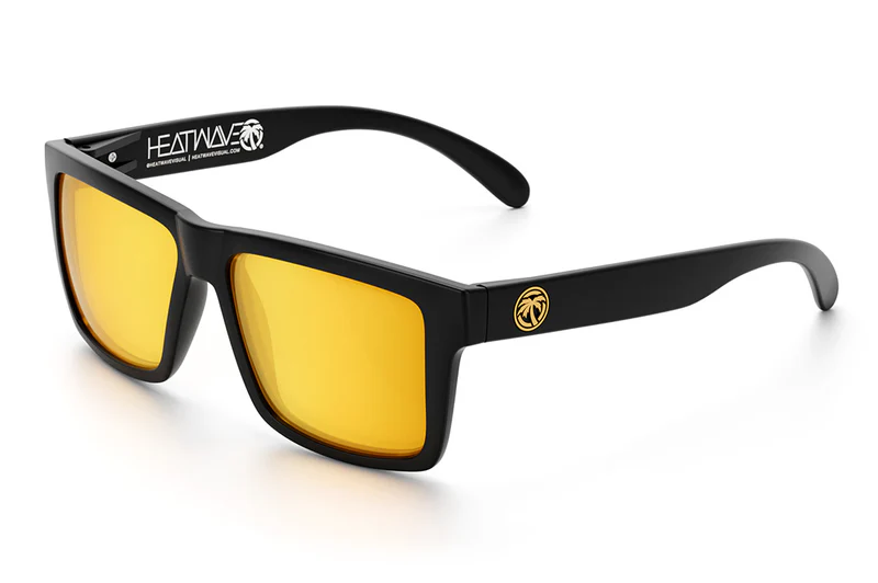 HEAT WAVE VISUAL VISE - BLACK-GOLD RUSH POLARIZED
