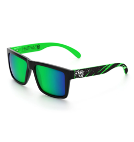 HEAT WAVE VISUAL VISE - BLACK-PIFF/AEROSOL GREEN POLARIZED