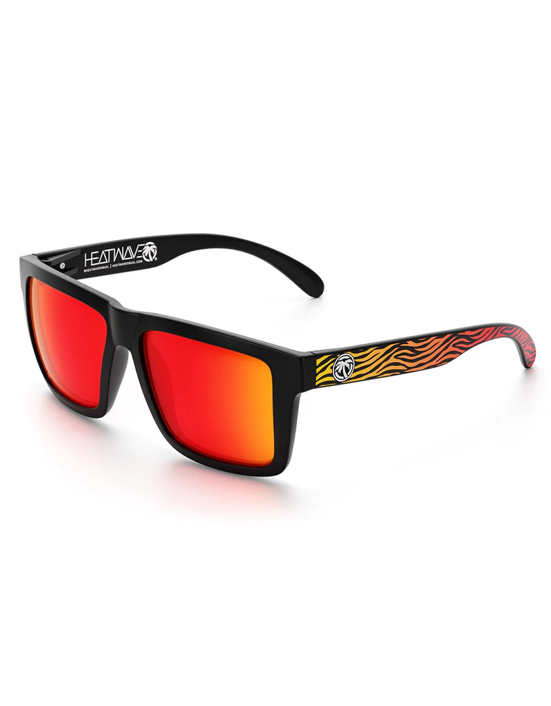 HEAT WAVE VISUAL VISE (BLACK-SUNBLAST/TIGER FIRE POLARIZED)