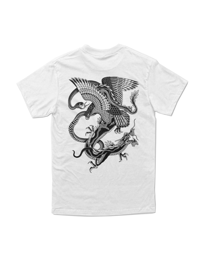 INDESTRUCTIBLE BATTLE ROYALE TEE (WHITE)