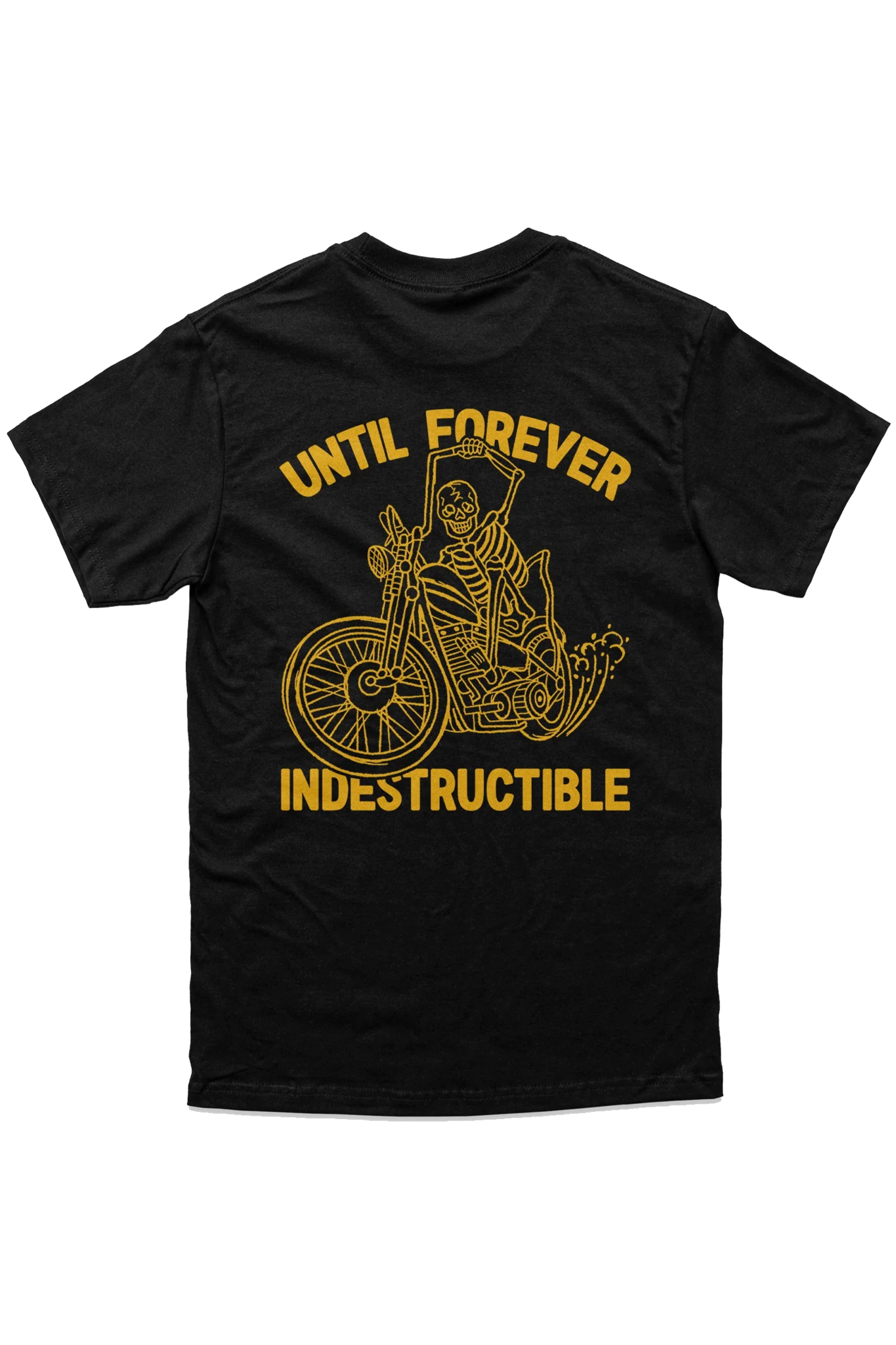 INDESTRUCTIBLE CHOPPER BONES TEE - BLACK