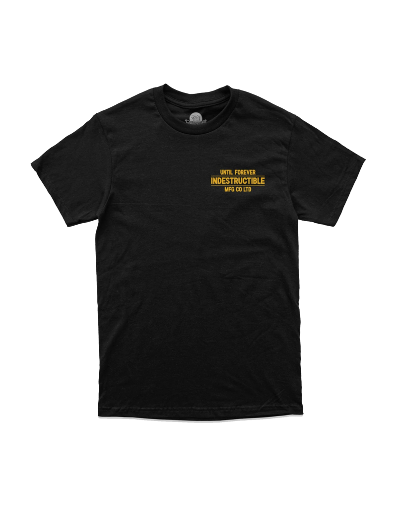 INDESTRUCTIBLE CHOPPER BONES TEE (BLACK)