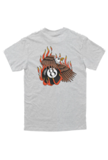 INDESTRUCTIBLE EIGHT BALL TEE (HEATHER GREY)