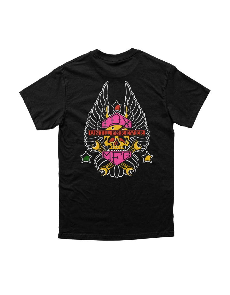 INDESTRUCTIBLE EMBLEM TEE (BLACK)