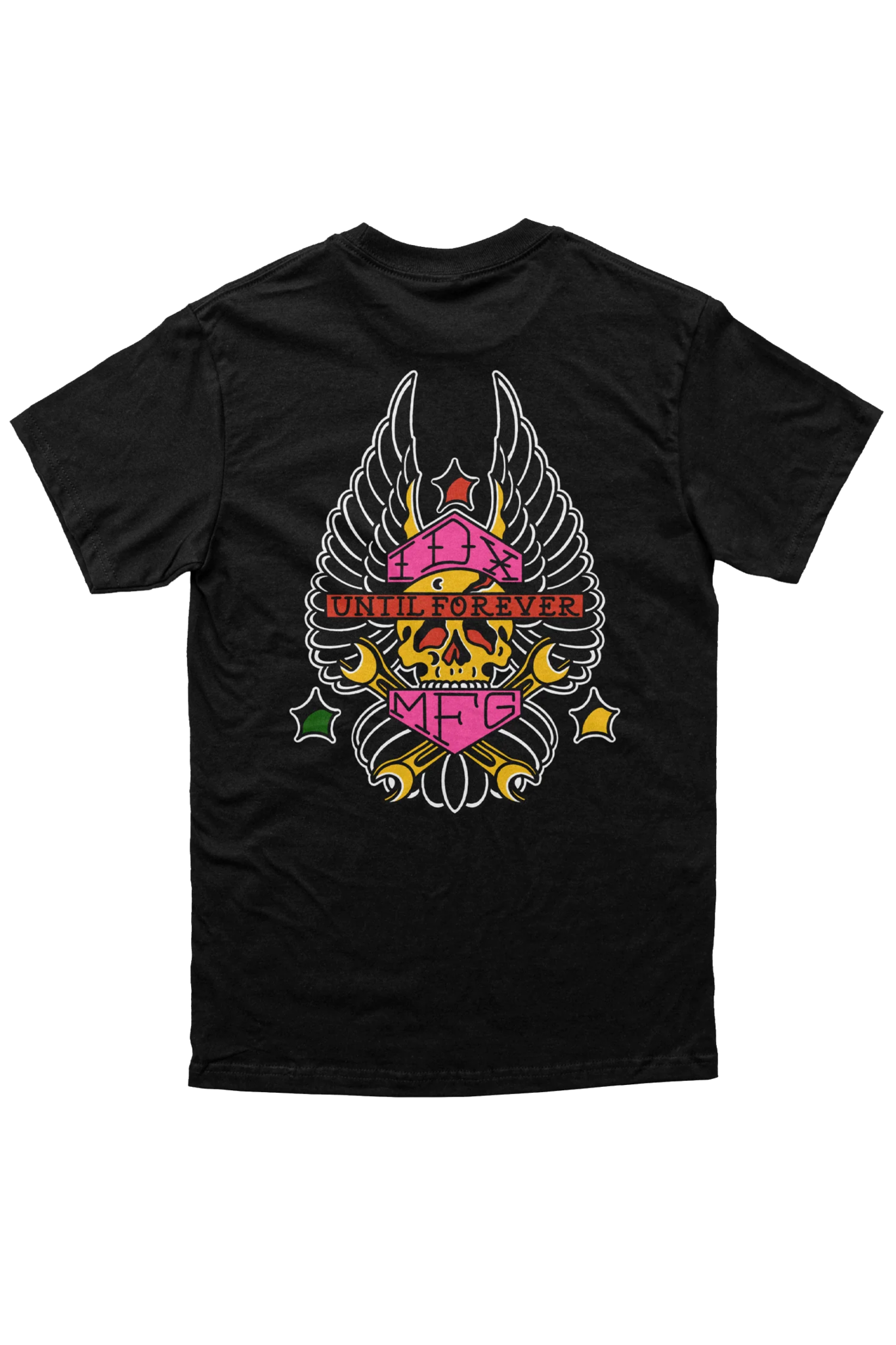 INDESTRUCTIBLE EMBLEM TEE - BLACK