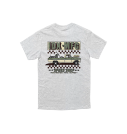 INDESTRUCTIBLE SPEED SHOP TEE - HEATHER GREY