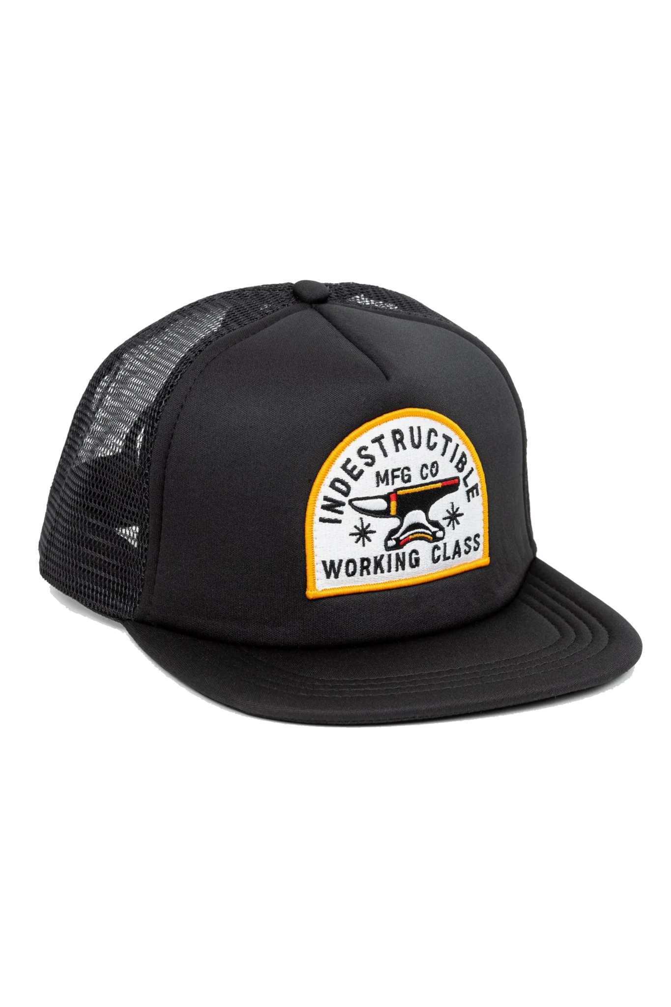 INDESTRUCTIBLE WORKING CLASS SNAPBACK - BLACK