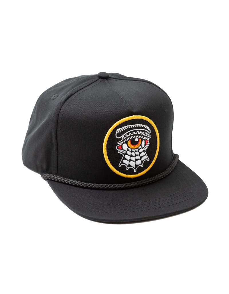 INDESTRUCTIBLE EYEWEB SNAPBACK (BLACK)