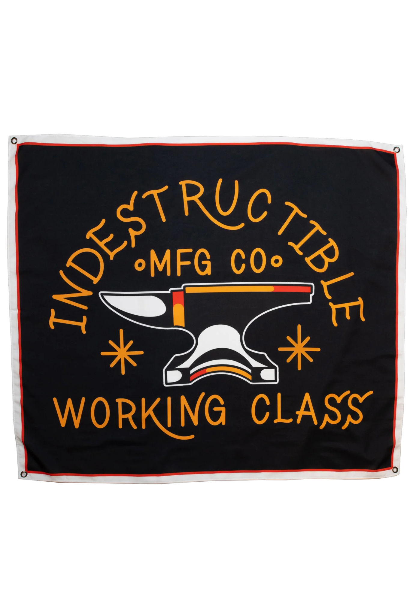 INDESTRUCTIBLE WORKING CLASS FLAG - MULTI