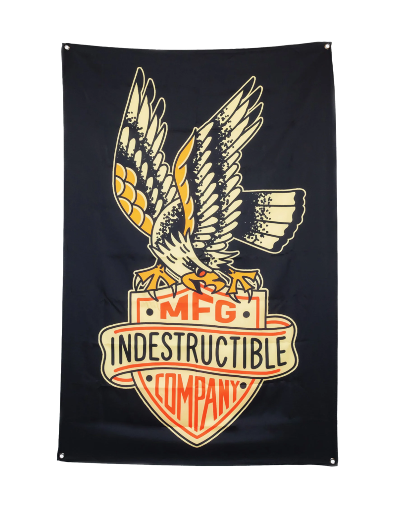 INDESTRUCTIBLE BANNER & SHIELD FLAG (MULTI)