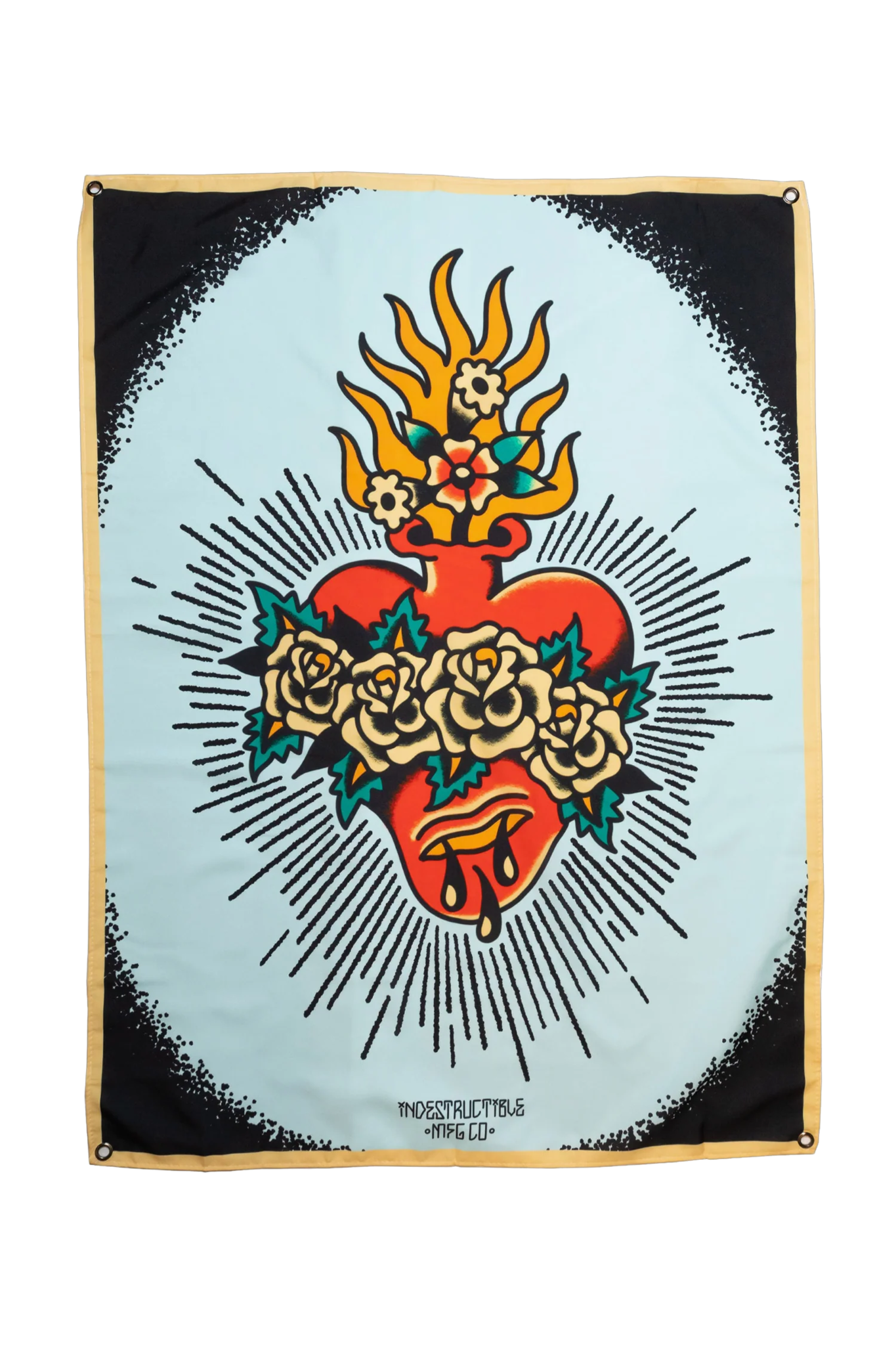 INDESTRUCTIBLE DEVOTION FLAG - MULTI