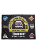 HUF OVERLAND TOURING BANNER (BLACK)