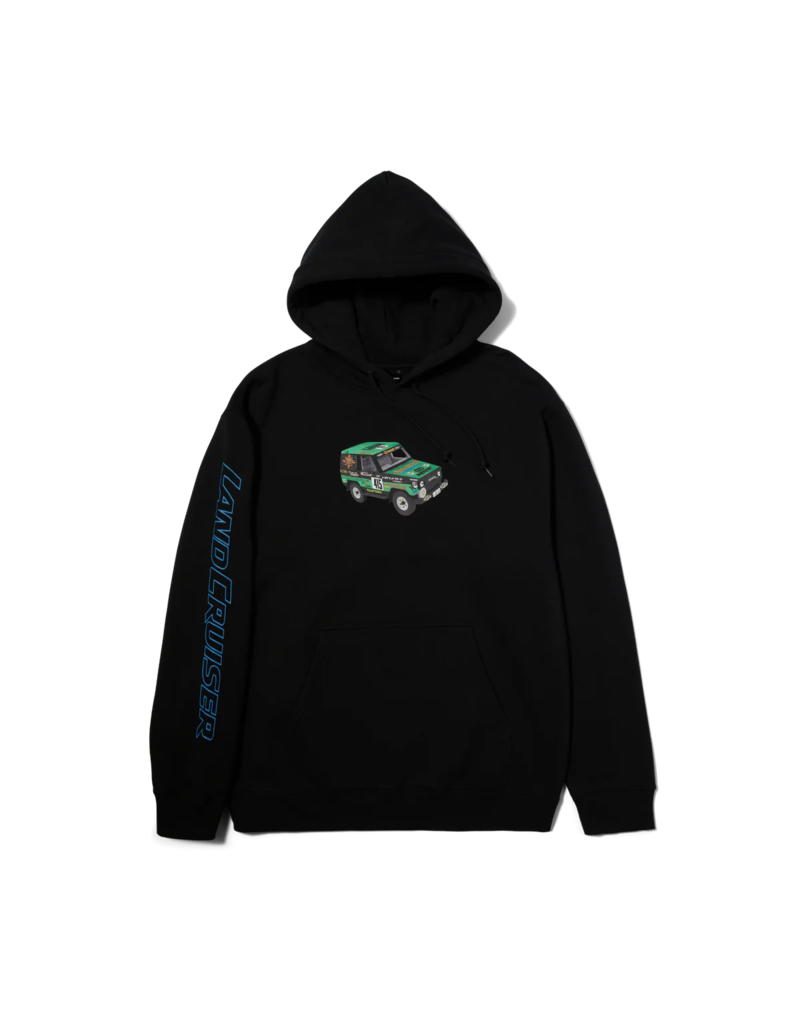 HUF SAHARA RALLY PULLOVER HOOD (BLACK)