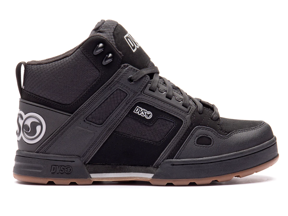 DVS COMANCHE BOOT - BLACK REFLECT CHARCOAL LEATHER