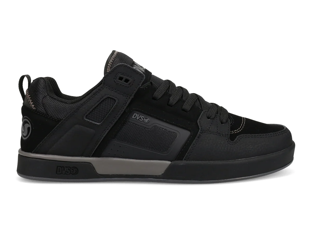 DVS COMANCHE LT - BLACK NUBUCK LEATHER