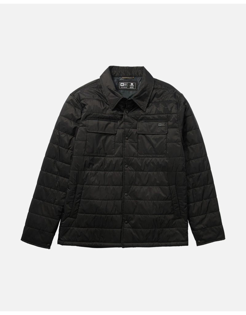 SALTY CREW BARRIER SHACKET (BLACK)
