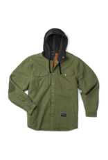TROLL CO. SOLID STATE FLANNEL JACKET (OLIVE/BLACK)