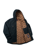 TROLL CO. TORO INSULATED CANVAS JACKET (BLACK/SADDLE)