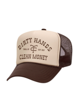 TROLL CO. DHCM FRONTIER TRUCKER HAT (BROWN TAN)