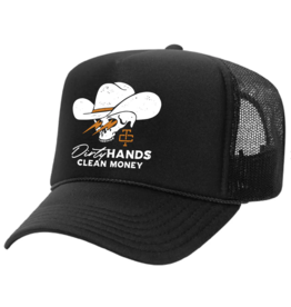 TROLL CO. SAVAGE FOAM TRUCKER HAT - BLACK