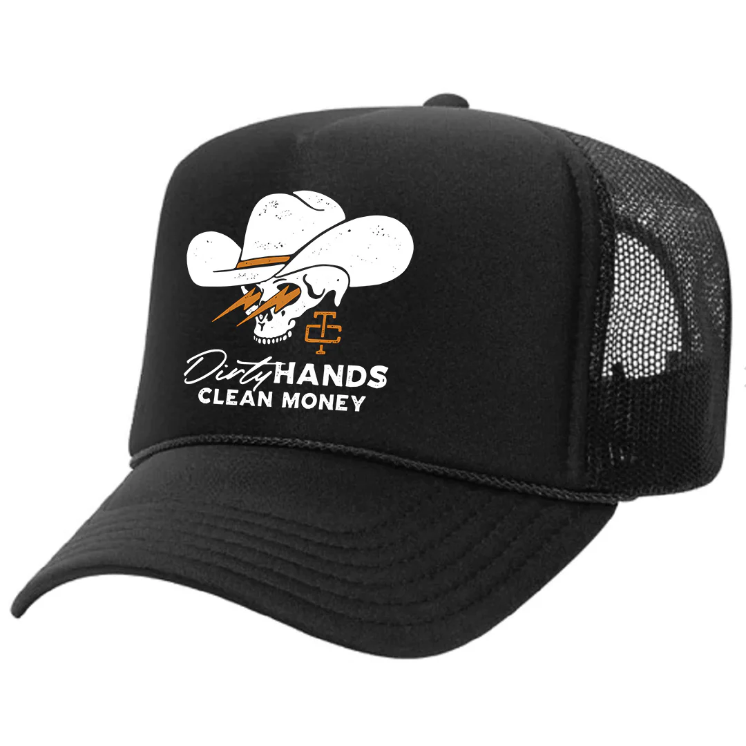 TROLL CO. SAVAGE FOAM TRUCKER HAT - BLACK